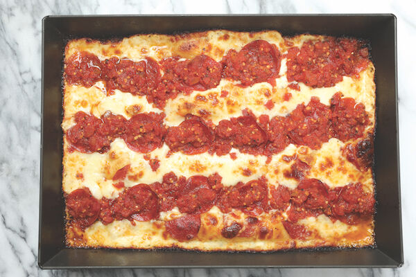 Detroit Style Pizza